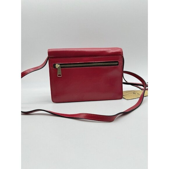 Patricia Nash Consilina  Vintage Distressed Crossbody Bag - Fuchsia - Picture 7 of 10